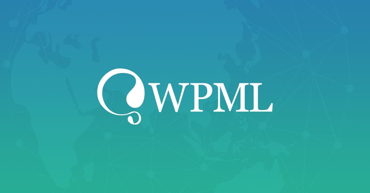 WPML logo image for the WPML Plugin Review article